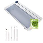 Cricut Roll Holder with Essential Vinyl Tool Kit Bundle for Cricut Smart Materials on Explore 3 and Maker 3 Machines