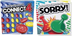 Hasbro Gaming Classic Connect 4 and Sorry! Board Games