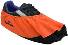 Brunswick Bowling Products Shoe Shield Shoe Covers- Neon S/M, Orange, Small/Medium