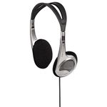 Hama HK-229 Retro On-Ear Stereo Headphones | 3.5 mm Jack | For Smartphone/iPod/iMac/Laptop/PC/DJ/MP3 Players | Silver/Black