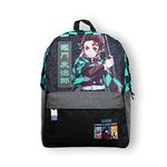 Bioworld Demon Slayer Tanjiro Kamado Checkered Backpack