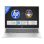 HP 14, 13th Gen Intel Core i3-1315U Laptop (8GB DDR4,512GB SSD) Anti-Glare, Micro-Edge, 14/35.6cm, FHD, Win11, M365 Basic(1yr),Office Home24, Silver,1.4kg, FHD Camera w/Privacy Shutter, ep0341TU