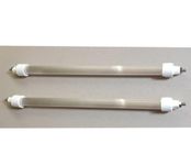 Quartz Room Heater Rod, 400 Watts, 26 cm Length, Set of 2, Glass Tube For Two Rod Quartz Heaters Genuine Quality Checked