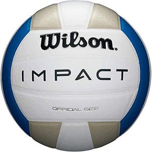 Wilson Impact Indoor Volleyball, Blue/Grey