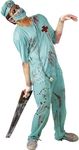 FIESTAS GUIRCA Mens Zombie Surgeon Fancy Dress Costume Halloween Size Medium 38-40