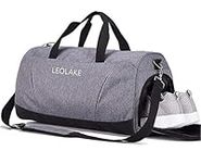 Sports Gym Bag with Shoes Compartment Multi-use Travel Duffel Bag for Men and Women