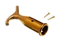 ONESTOPDIY.COM SASH Window Blind Pole Hook Polished Solid Brass