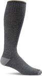 Sockwell Men's Elevation Firm Graduated Compression Sock, Grey - M/L