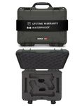 NANUK 910 Hard Case with 2 UP Custom Foam Insert for Glock, IP67 Waterproof & Crushproof, Rugged Construction for Ultimate Protection, Made in North America – Olive (14.3” x 11.1” x 4.7”)