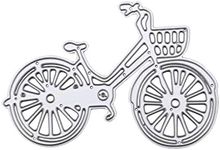 EMSea Bicycle Cutting Die Metal Craft Die Embossing Stencil Mould Template Reusable DIY Die for Card Making Scrapbooking Photo Album Decor