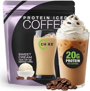 Chike Sweet Cream High Protein Iced Coffee, 20 G Protein, 2 Shots Espresso, 2 G Sugar, Keto Friendly and Gluten Free, 14 Servings (17.8Ounce)