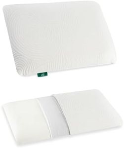 The White Willow Ultra Slim Pillow-Memory Foam Support for Sleeping-Ultra Thin Support for Neck Pain Relief-Thin Cervical Pillow for Neck Support-Thinnest Orthopedic Design-King Size 1.5" H-Off White