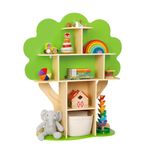 OOOK Tree Bookshelf for Kids Reading Nook, Montessori Book Shelf for Classroom, Kids Room, Playroom, Nursery