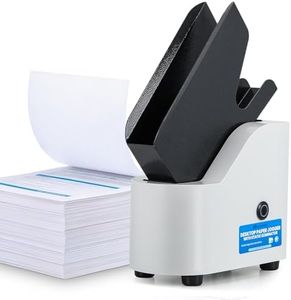 Mxmoonant Desktop Paper Jogger, 300 sheets Large Capacity, 3-5s Alignment Paper Finisher, Suitable for A4, Letter, A5 Size