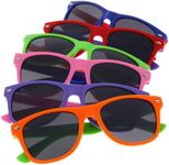 grinderPUNCH Kids Children's Retro Inspired Sunglasses 6 PACK