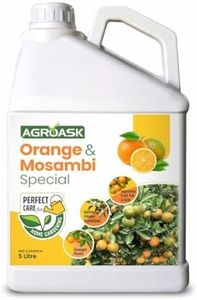 AGROASK Orange And Mosambi Special Liquid for Stronger Plants Better Flower Retention Improved Fruit Set And Bigger Citrus Fruits 5 Litre