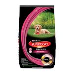 PURINA SUPERCOAT Puppy Dry Dog Food, Up To 12 Months, 10Kg Bag, with Chicken, Smart blend Precise Nutrition for Whole Body Health, No Artificial Colours & Flavours