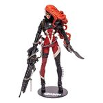 McFarlane Toys, Spawn Comic 7-inch Deluxe She Spawn Action Figure with 22 Moving Parts, Collectible Figure with Accessories and Collectors Stand Base – Ages 12+