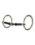 Reinsman 152 Traditional Loose Ring Snaffle with 3-Piece Copper Roller; Stage A