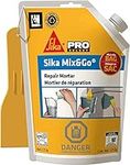 Sika - Patch Repair Mortar - Sika Mix & Go - Grey - For Domestic And Small Repairs - Easy To Prepare - For Concrete, Mortar Or Blockwork - 1.25 Kg