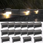 Fohil 16 Pack Solar Fence Lights Ou