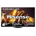 Hisense 75 Inch Mini-LED Smart TV 75U8NQTUK, Quantum Dot Colour, Dolby Vision IQ & Atmos, iMax Enhanced, 2.1.2 Channel Speakers and Vidaa OS with Freely, Youtube, Netflix and Disney+ (2024 Model)