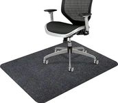 Sisliya Office Chair Mat,Multi-Purpose Low Pile Anti Slip Chair mat Desk Chair Mat for Hardwood Floor Computer Chair Mat for Gaming, Large (SS-02)