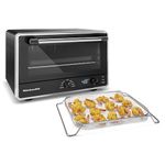 KitchenAid Digital Air Fryer Countertop Oven, KCO124BM, Black Matte