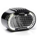 Supernova Unisex - Adult M99 Pro Bicycle Light, Black, 1100-1600 Lumens