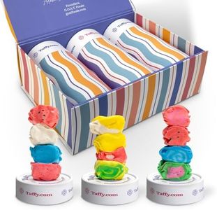 Taffy.com Gourmet Candy Taffy Gift Set - Burst of Flavor (Pack of 3) United States, Tropical Paradise, Feelin Fruitylicious