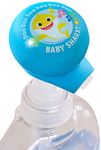 Baby Shark Musical Soap Pump Topper and Timer for Kids Hand Washing, Blue, 2 pack