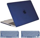 T Tersely Case for MacBook Air 13 inch Case 2022 2020 2019 2018 Release A2337 M1 A2179 A1932, Plastic Hard Shell Cover & Keyboard Cover Skin Compatible with MacBook Air 13 inch (Peony Blue)