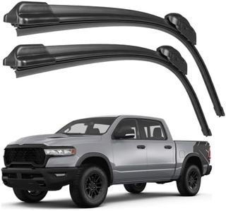 XINKEYAN Windshield Wiper Blades For Dodge Ram 1500 2500 3500 2019-2026, 24"+24"
