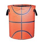 Basketball Texture Laundry Basket B