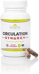 Health As It Ought To Be Circulation Syn3rgy Supplement | Physician Formulated Capsules with Beet Root, L-Arginine, Horse Chestnut | 60 Capsules