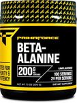 Primaforce Beta Alanine Powder, Unflavored, 200 Grams - Gluten Free, Non-GMO Supplement for Men and Women - Supports Lean Muscle Gain and Aids Recovery