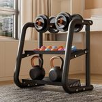 Weight Rack For Dumbbells And Plates