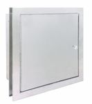 Bradley 9813-000000 18 Gauge Satin Stainless Steel Specimen Pass-Thru Cabinet with Exposed Surfaces, 13-3/8" Width x 12-5/8" Height x 6" Depth