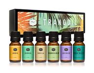 P&J Trading Fragrance Oil Tranquil Set | Vanilla, Cucumber Melon, Lavender, Amber, Bamboo, and Ocean Breeze Candle Scents for Candle Making, Freshie Scents, Soap Making Supplies, Diffuser Oil Scents