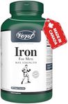 VORST Iron Supplement for Men Max Strength 180 Vegan Capsules | Made with Ferrous Fumarate |
