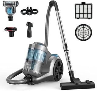 Aspiron 1700W Canister Vacuum Cleaner, 45Kpa Bagless Vacuum Cleaner, TealPD0701