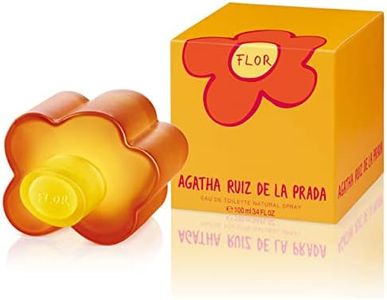 Agatha Ruiz de la Prada, Perfume, Flor, Eau de Toilette para Mujer, Larga duración, Fragancia fresca, alegre y joven, Notas frutales y florales, Optimo para uso diario, 100 ml