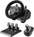 NBCP Gaming Steering Wheel with Ped