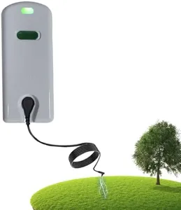Grounding Continuity Tester Kit with 15ft Grounding Cord, Tests Effectiveness of Earth Connection, Fits All Popular Brands Grounding Products(Battery not Included)