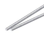 sourcing map 2Pcs 5/16"(8mm) Dia Round Aluminum Rod, 12"(305mm) Long 6061 Aluminum Round Rod Solid Lathe Bar Stock for Industry Construction DIY Crafts