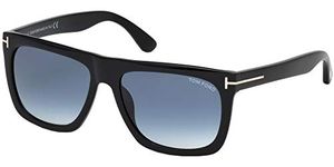 Tom Ford Sunglasses 0513 Morgan 01W Shiny Black Blue Gradient