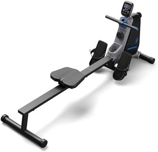 Capital Sports Magnetic Rowing Machines For Home Gym, Rowing Machine Foldable, Compact Rowing Machines for Home Gym Foldable, 16 Level Resistance Fitness Cardio Rower Folding, LCD Exercise Monitor