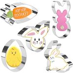 Crethinkaty Easter Cookie Cutter Se