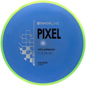 Axiom Discs Electron Pixel (Medium) Simon Lizotte Edition Disc Golf Putter (165-170g / Colors May Vary)