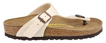 Birkenstock – Gizeh, Unisex Sandals, White (Graceful Antique Lace), 5 UK (38 EU)